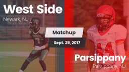 Matchup: West Side High Schoo vs. Parsippany  2017