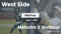 Matchup: West Side High Schoo vs. Malcolm X Shabazz   2018