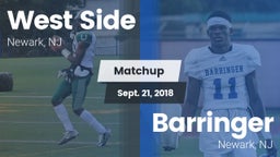 Matchup: West Side High Schoo vs. Barringer  2018