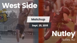Matchup: West Side High Schoo vs. Nutley  2018