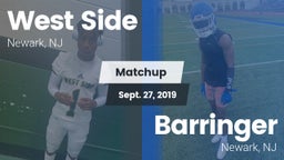 Matchup: West Side High Schoo vs. Barringer  2019