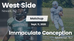 Matchup: West Side High Schoo vs. Immaculate Conception  2020