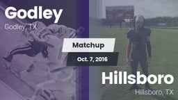 Matchup: Godley  vs. Hillsboro  2016