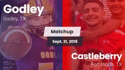 Matchup: Godley  vs. Castleberry  2018