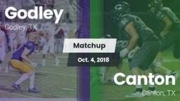 Matchup: Godley  vs. Canton  2018