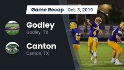 Recap: Godley  vs. Canton  2019