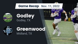 Recap: Godley  vs. Greenwood   2022