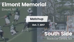 Matchup: Elmont Memorial High vs. South Side  2017