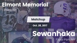 Matchup: Elmont Memorial High vs. Sewanhaka  2017