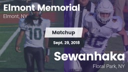 Matchup: Elmont Memorial High vs. Sewanhaka  2018