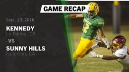 Recap: Kennedy  vs. Sunny Hills  2016