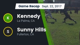 Recap: Kennedy  vs. Sunny Hills  2017