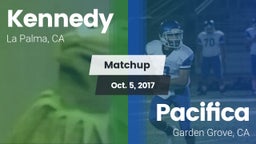 Matchup: Kennedy  vs. Pacifica  2017