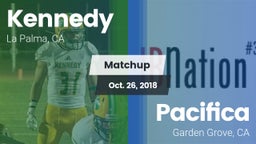 Matchup: Kennedy  vs. Pacifica  2018