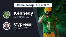 Recap: Kennedy  vs. Cypress  2023