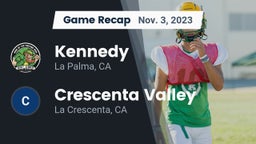 Recap: Kennedy  vs. Crescenta Valley  2023