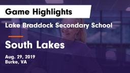 Lake Braddock Secondary School vs South Lakes  Game Highlights - Aug. 29, 2019