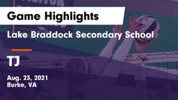 Lake Braddock Secondary School vs TJ Game Highlights - Aug. 23, 2021