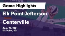 Elk Point-Jefferson  vs Centerville  Game Highlights - Aug. 28, 2021