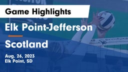 Elk Point-Jefferson  vs Scotland  Game Highlights - Aug. 26, 2023