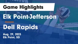 Elk Point-Jefferson  vs Dell Rapids  Game Highlights - Aug. 29, 2023