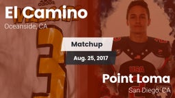 Matchup: El Camino High vs. Point Loma  2017