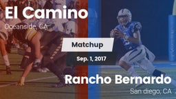Matchup: El Camino High vs. Rancho Bernardo  2017