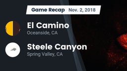 Recap: El Camino  vs. Steele Canyon  2018