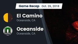 Recap: El Camino  vs. Oceanside  2018