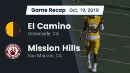 Recap: El Camino  vs. Mission Hills  2018