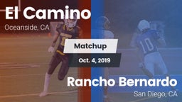 Matchup: El Camino High vs. Rancho Bernardo  2019