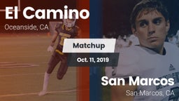 Matchup: El Camino High vs. San Marcos  2019