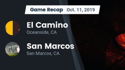 Recap: El Camino  vs. San Marcos  2019