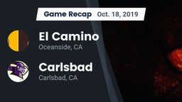 Recap: El Camino  vs. Carlsbad  2019