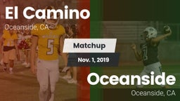 Matchup: El Camino High vs. Oceanside  2019