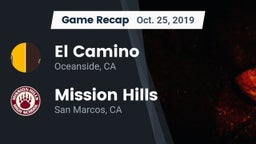 Recap: El Camino  vs. Mission Hills  2019
