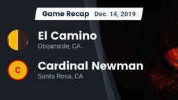 Recap: El Camino  vs. Cardinal Newman  2019