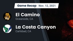 Recap: El Camino  vs. La Costa Canyon  2021