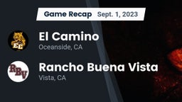 Recap: El Camino  vs. Rancho Buena Vista  2023