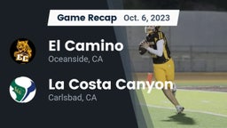 Recap: El Camino  vs. La Costa Canyon  2023