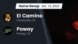 Recap: El Camino  vs. Poway  2023