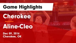 Cherokee  vs Aline-Cleo  Game Highlights - Dec 09, 2016