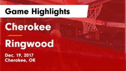 Cherokee  vs Ringwood  Game Highlights - Dec. 19, 2017