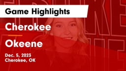 Cherokee  vs Okeene  Game Highlights - Dec. 5, 2023
