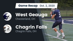 Recap: West Geauga  vs. Chagrin Falls  2020