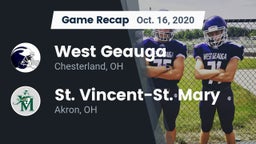Recap: West Geauga  vs. St. Vincent-St. Mary  2020