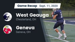 Recap: West Geauga  vs. Geneva  2020