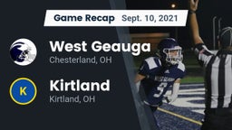 Recap: West Geauga  vs. Kirtland  2021