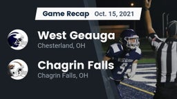 Recap: West Geauga  vs. Chagrin Falls  2021