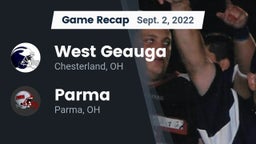 Recap: West Geauga  vs. Parma  2022